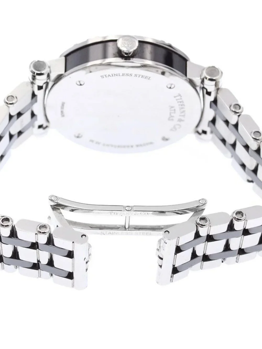 TIFFANY&Co. Atlas Z1301.11.11A10A00A Date black Dial Quartz Ladies Watch_957223